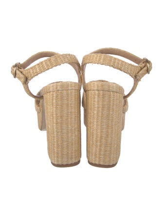 Andrea Gomez Raffia Espadrilles