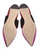 Andrea Gomez Satin D'Orsay Flats