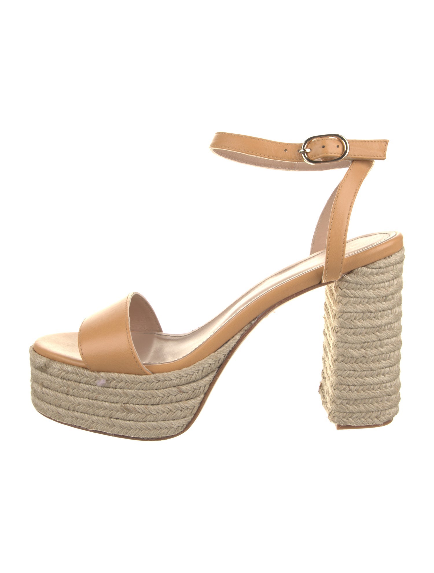 Andrea Gomez Leather Espadrilles w/ Tags