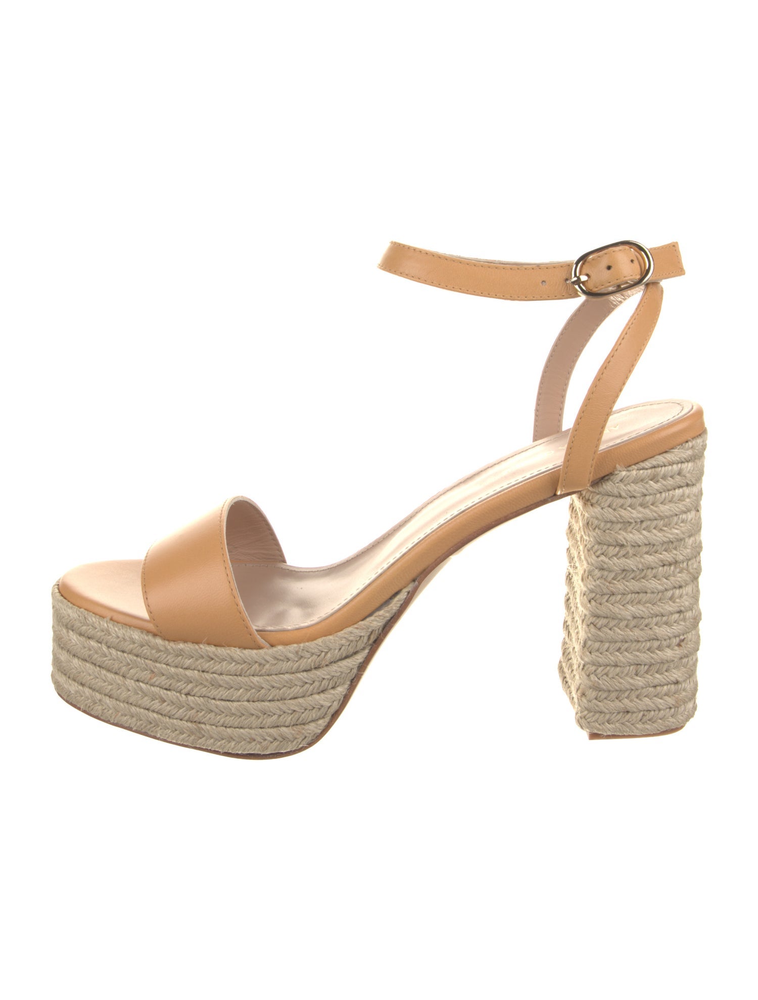 Andrea Gomez Leather Espadrilles w/ Tags