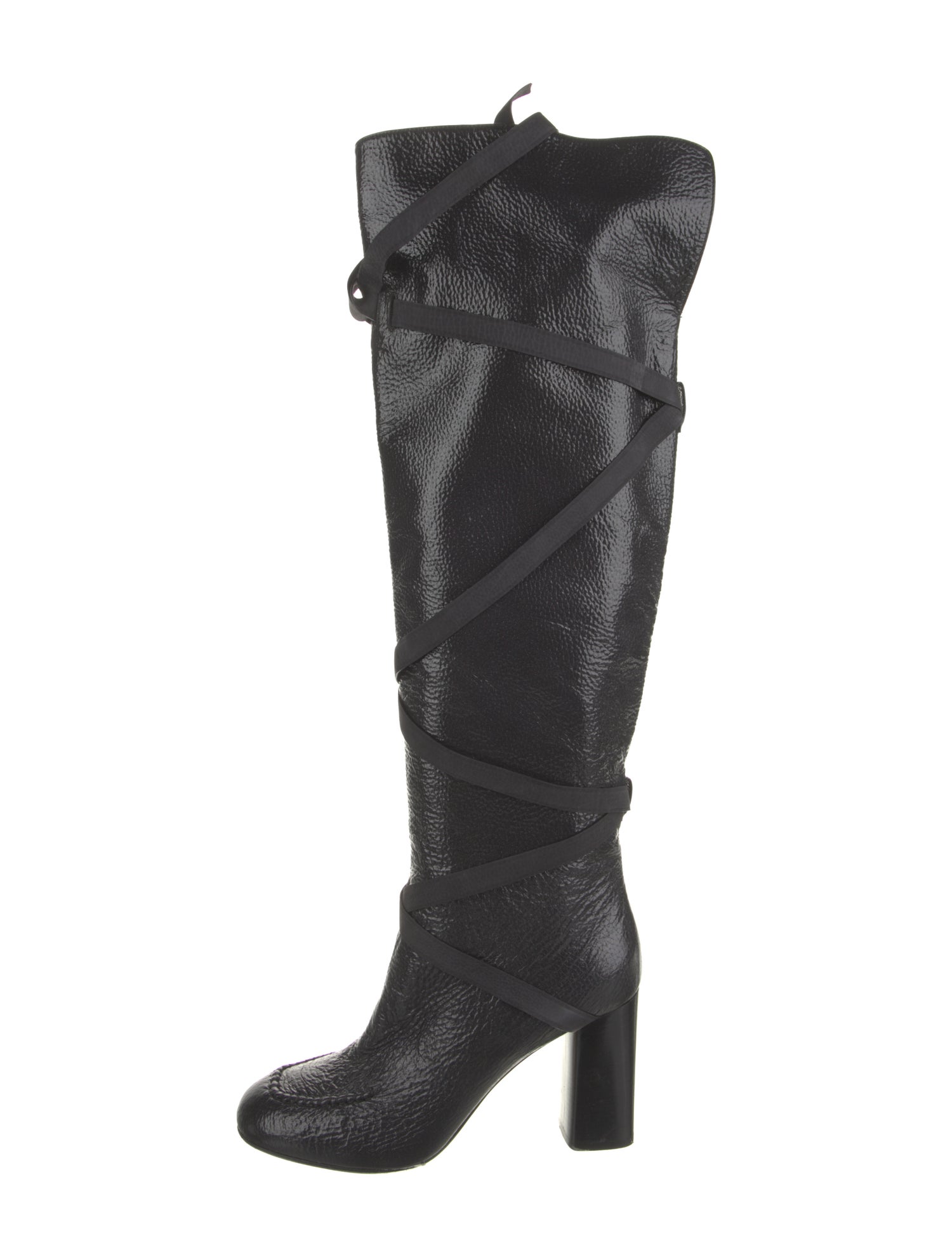 Andrea Gomez Leather Boots