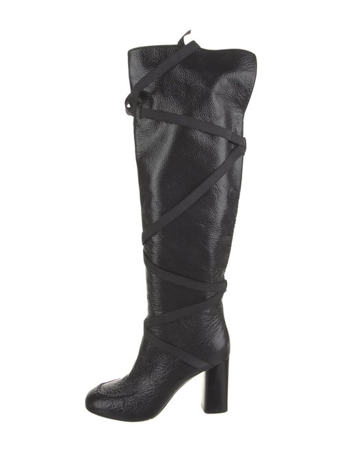 Andrea Gomez Leather Boots