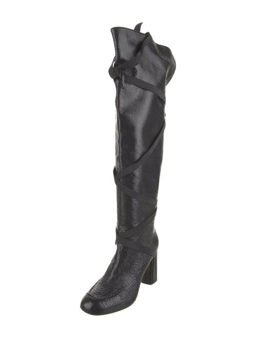 Andrea Gomez Leather Boots