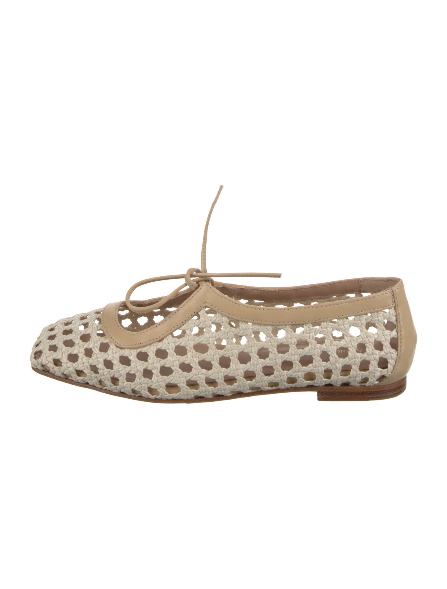 Andrea Gomez Leather Flats