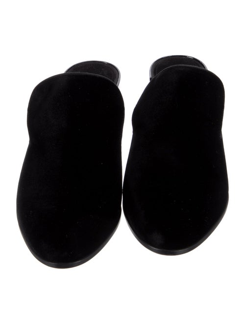 Andrea Gomez Velvet Mules