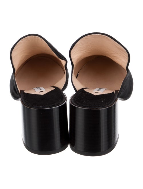 Andrea Gomez Velvet Mules