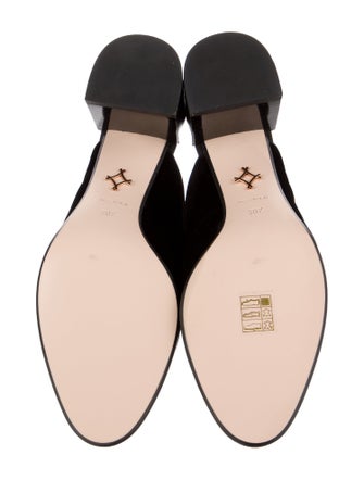 Andrea Gomez Velvet Mules