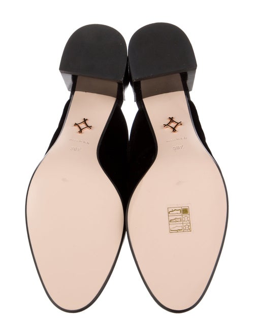 Andrea Gomez Velvet Mules