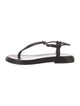 Andrea Gomez Leather T-Strap Sandals