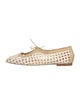 Andrea Gomez Jute Colorblock Pattern Ballet Flats