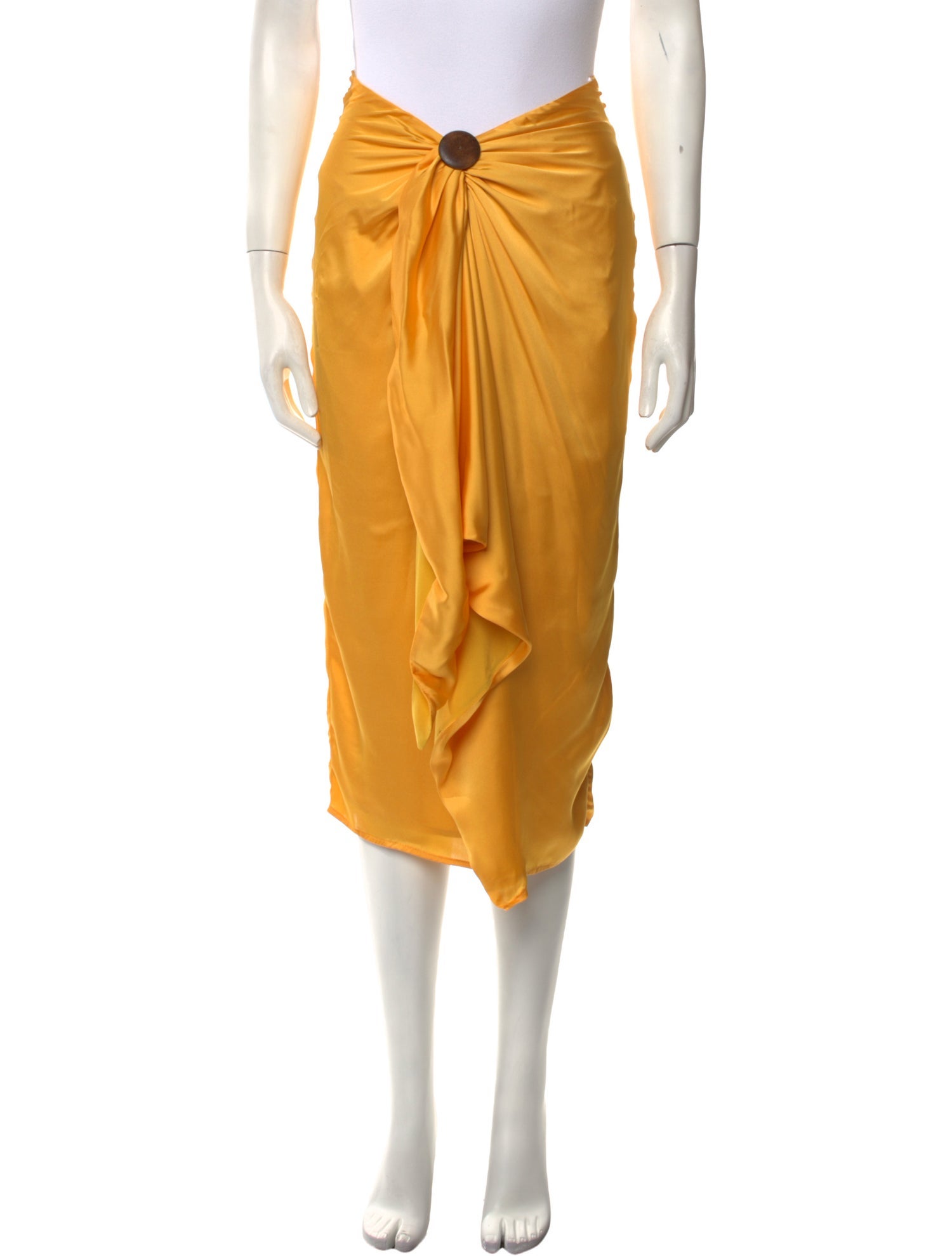 Andrea Iyamah Midi Length Skirt