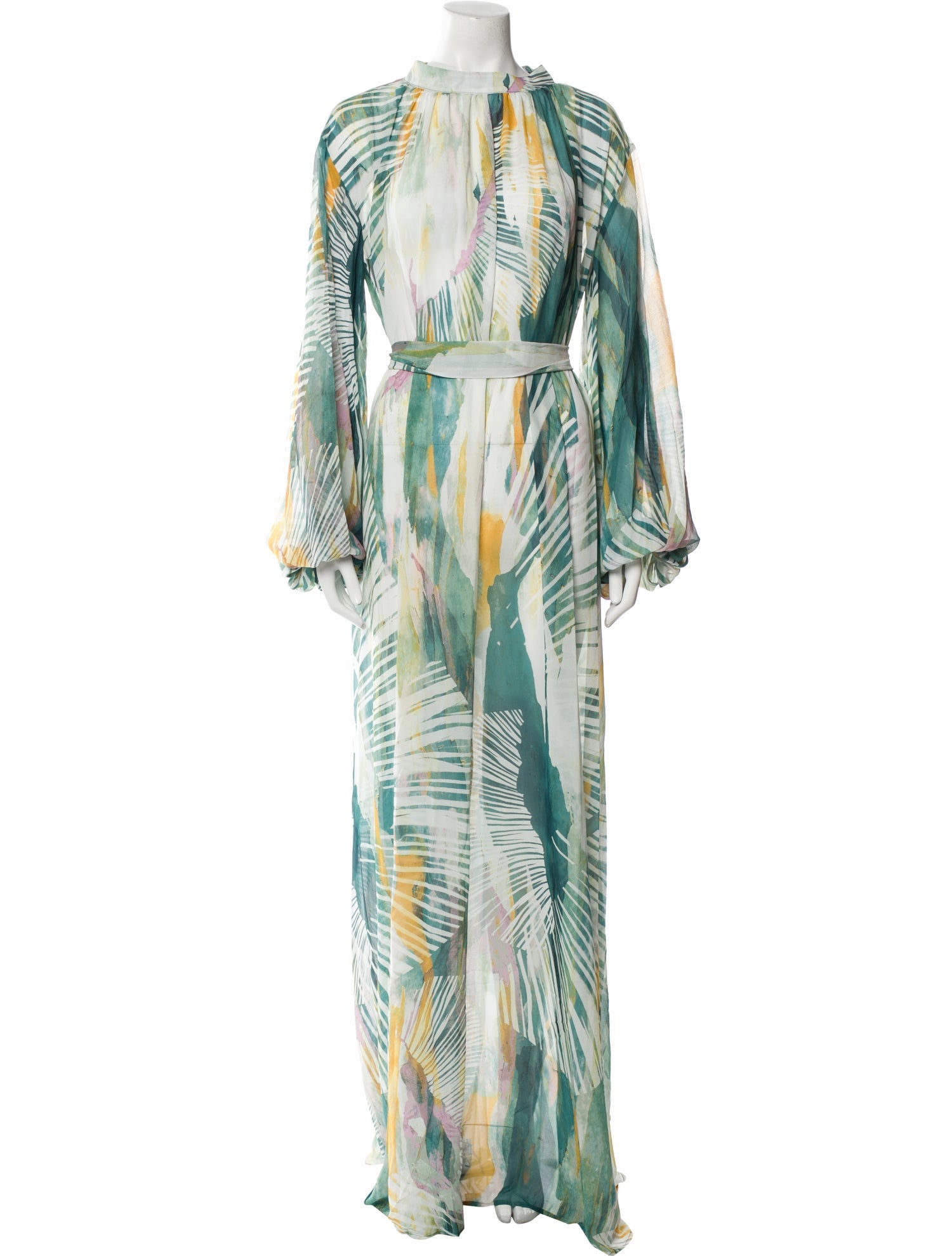 Andrea Iyamah Printed Long Dress w/ Tags