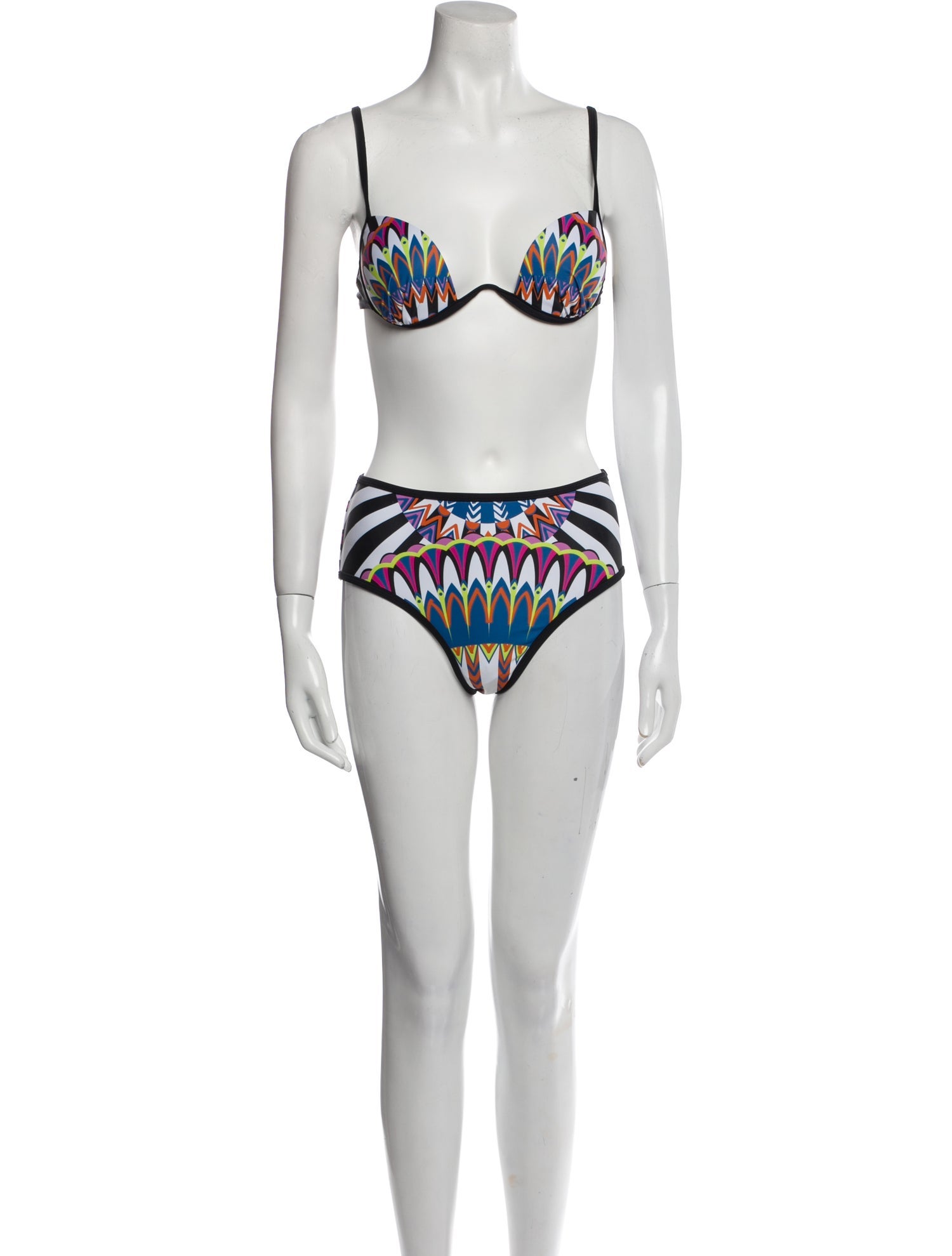 Andrea Iyamah Printed Bikini w/ Tags