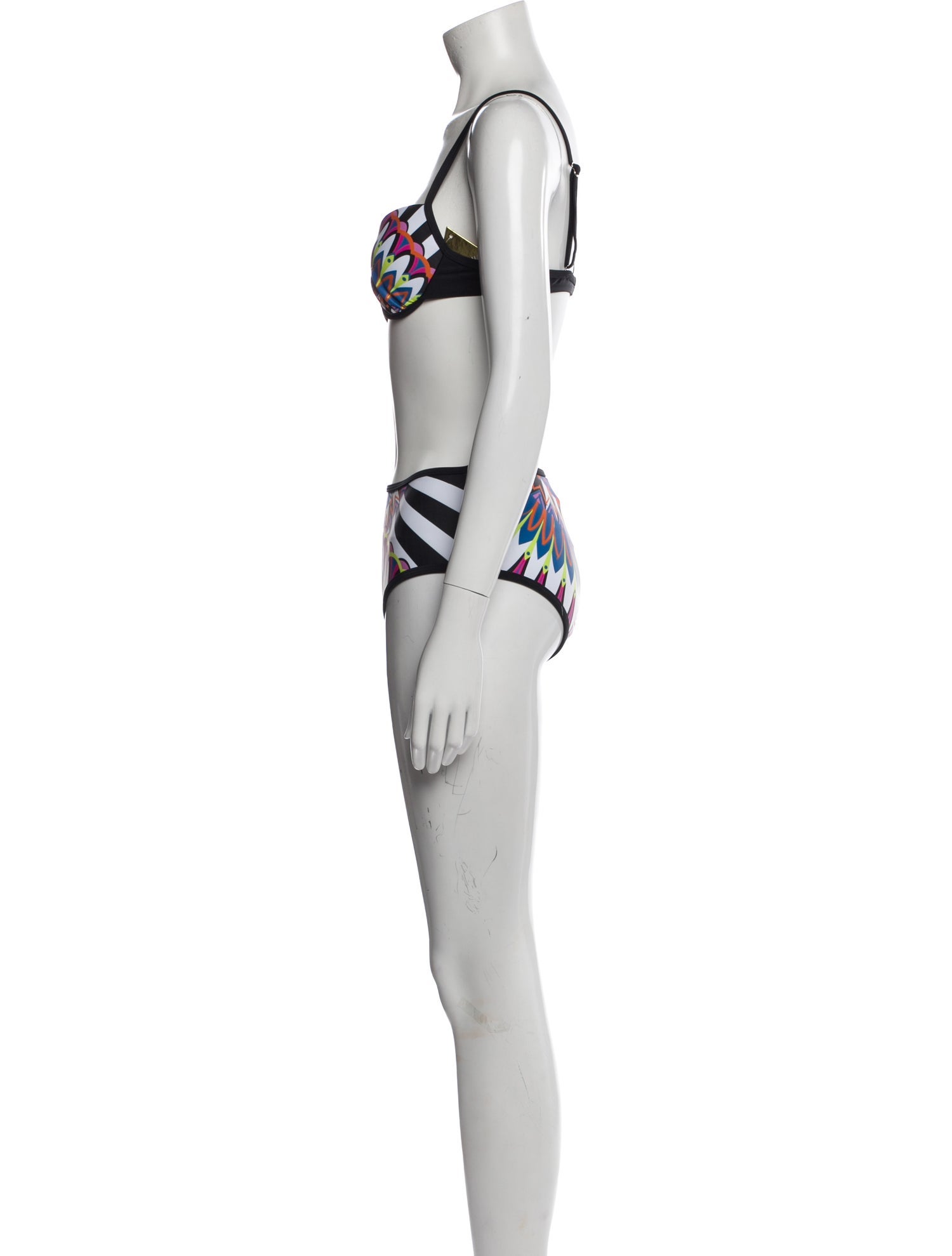 Andrea Iyamah Printed Bikini w/ Tags