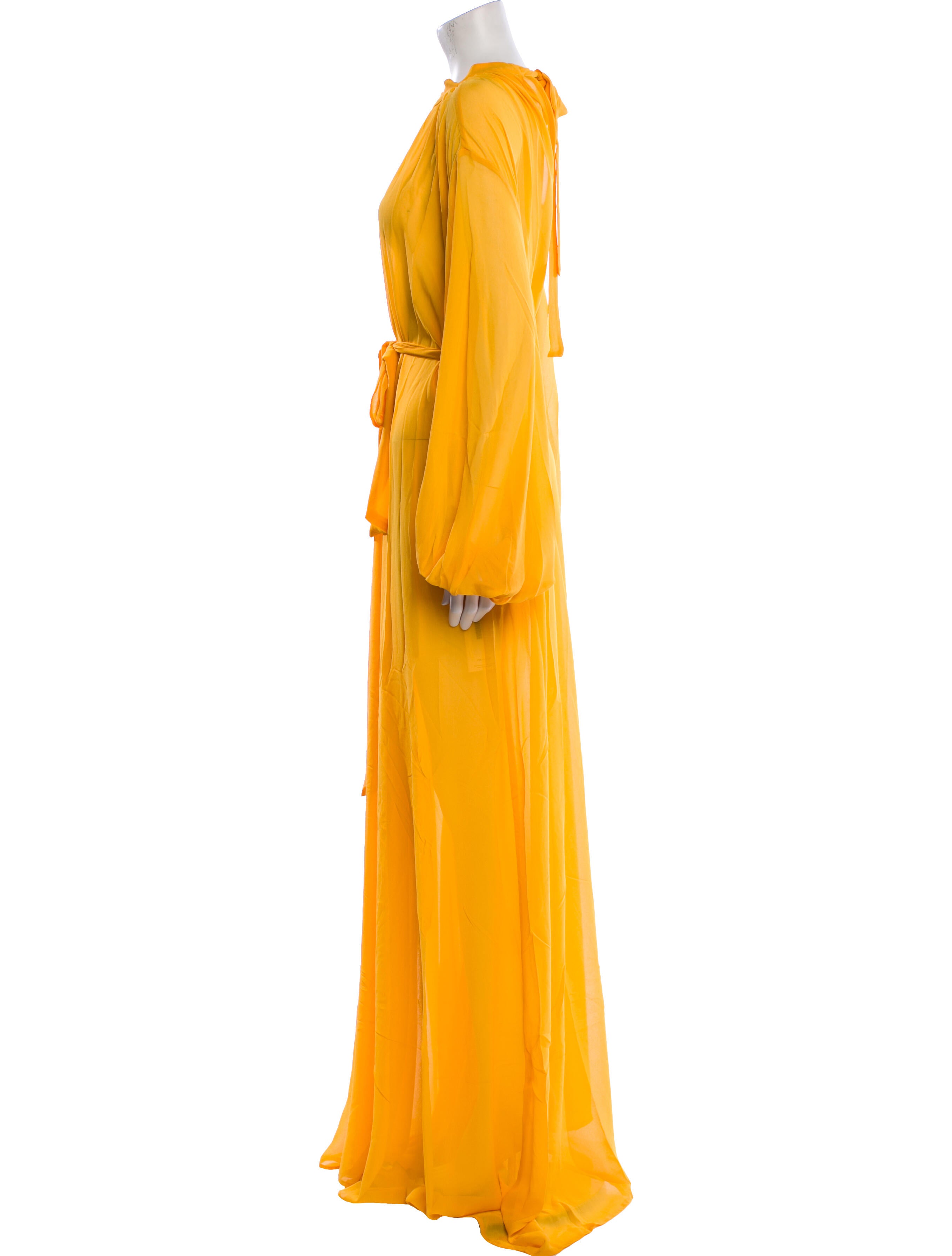 Andrea Iyamah Crew Neck Long Dress w/ Tags