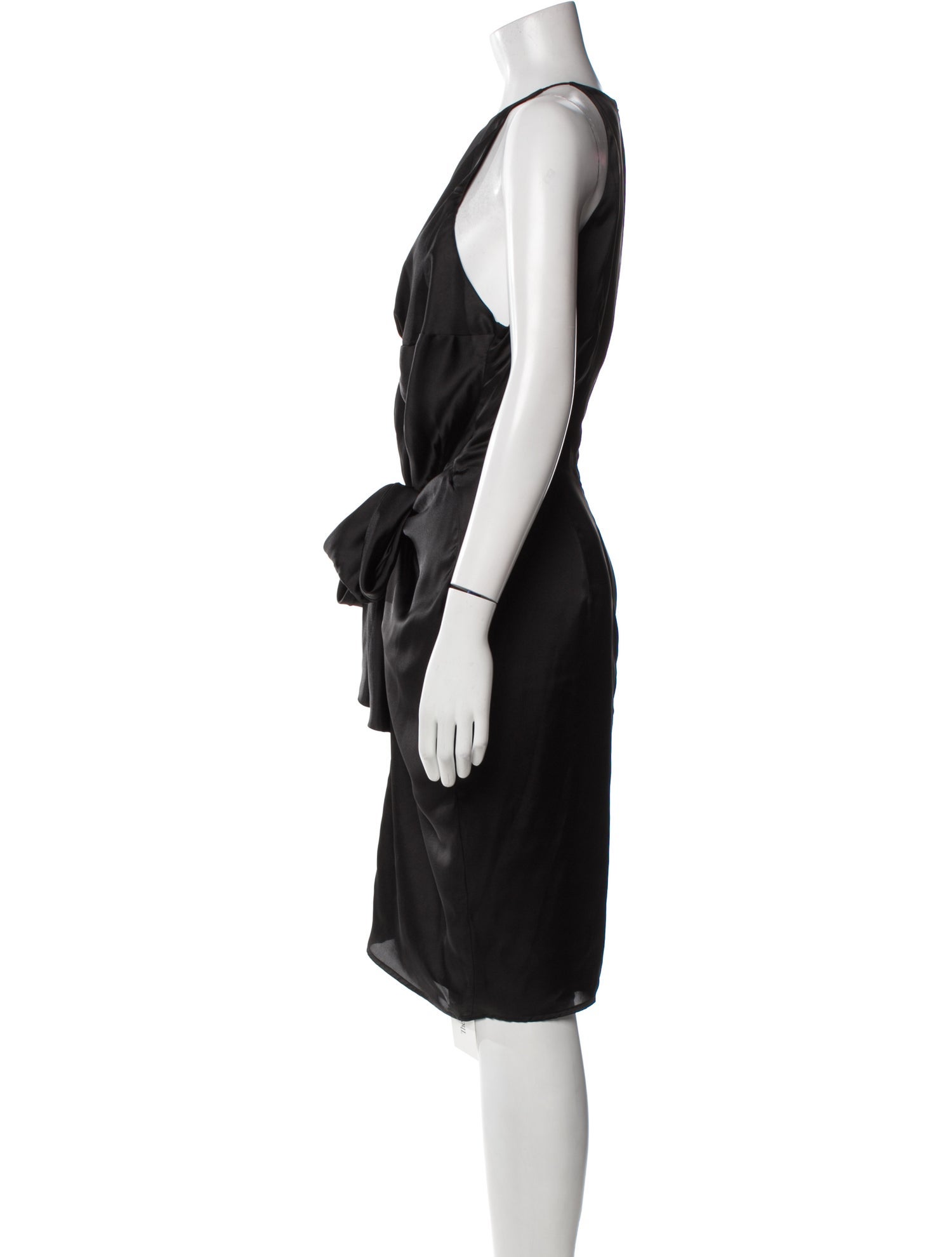 Andrea Iyamah Crew Neck Midi Length Dress