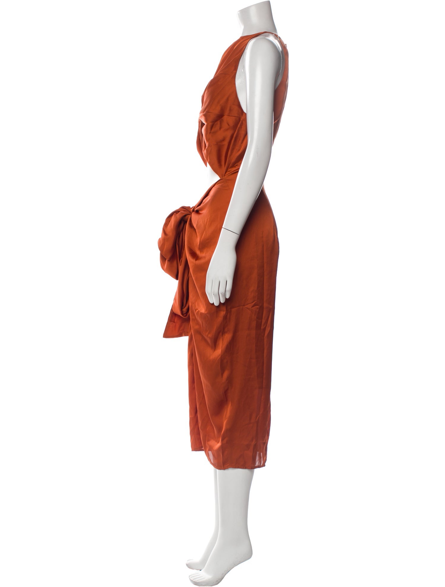 Andrea Iyamah Bateau Neckline Long Dress w/ Tags