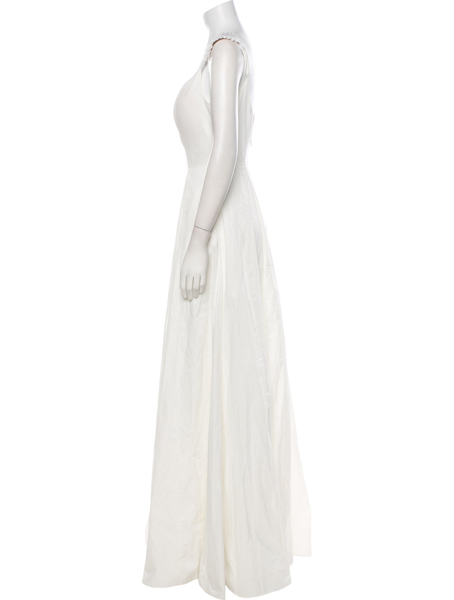 Andrea Iyamah V-Neck Long Dress