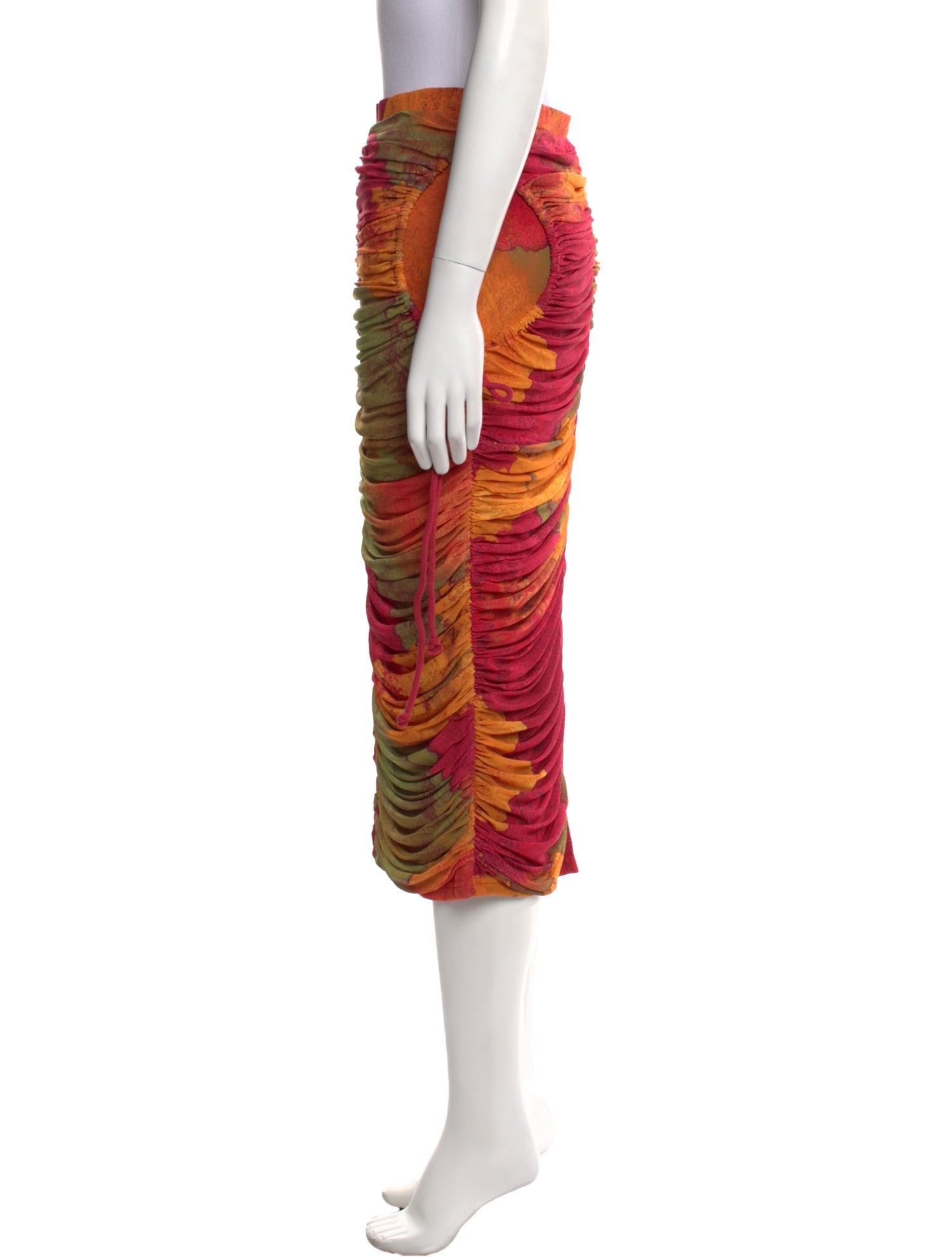 Andrea Iyamah Striped Midi Length Skirt w/ Tags