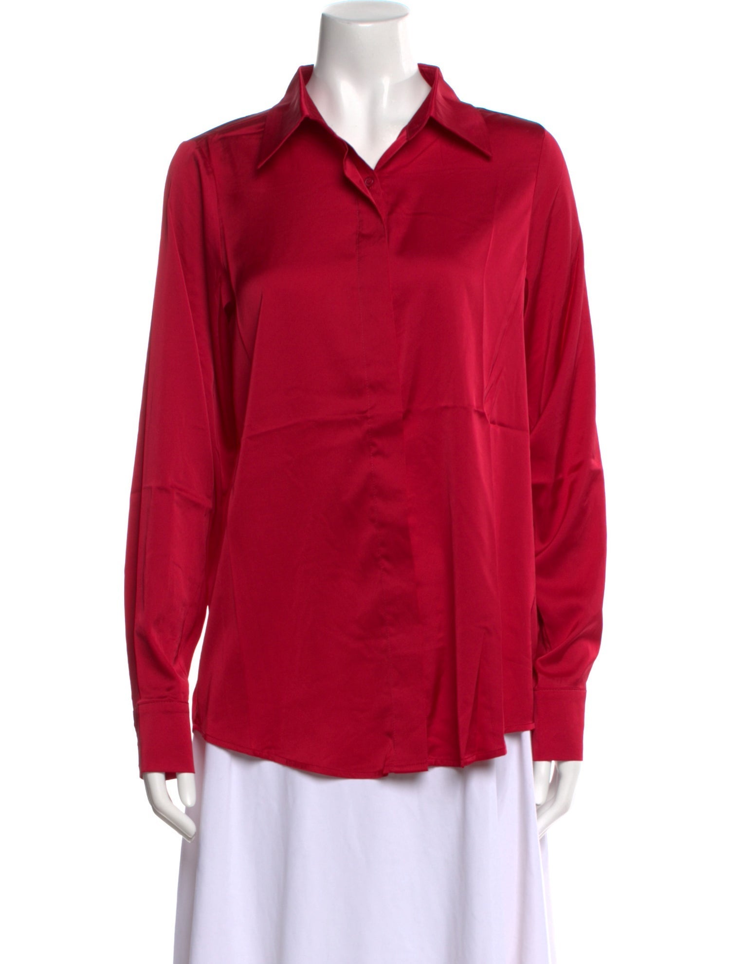 Andrea Iyamah Long Sleeve Button-Up Top w/ Tags