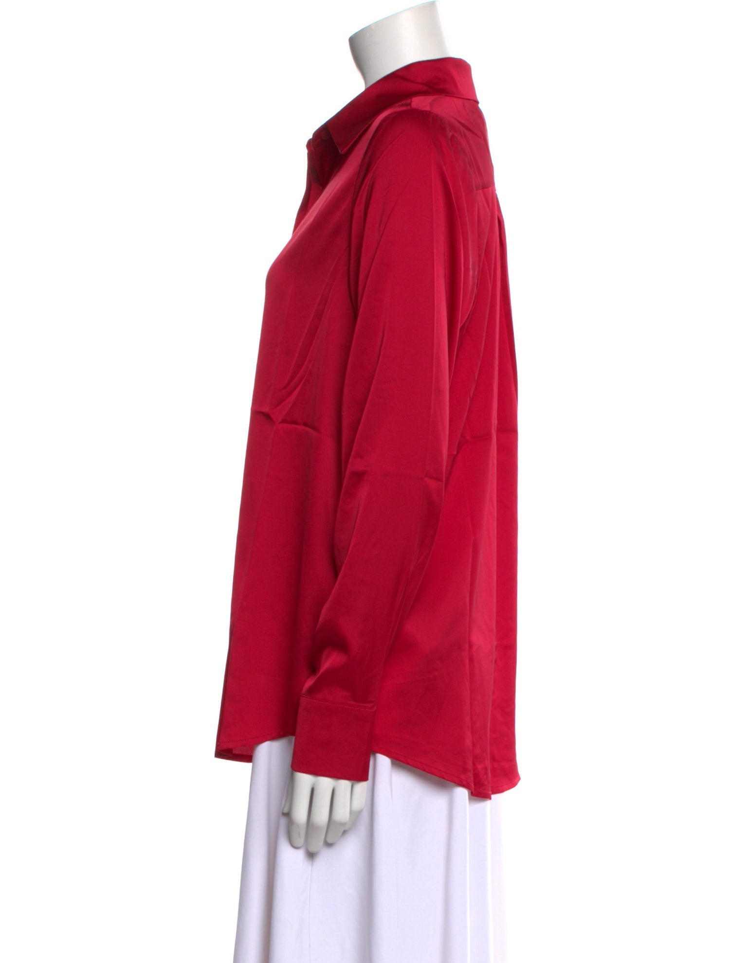 Andrea Iyamah Long Sleeve Button-Up Top w/ Tags