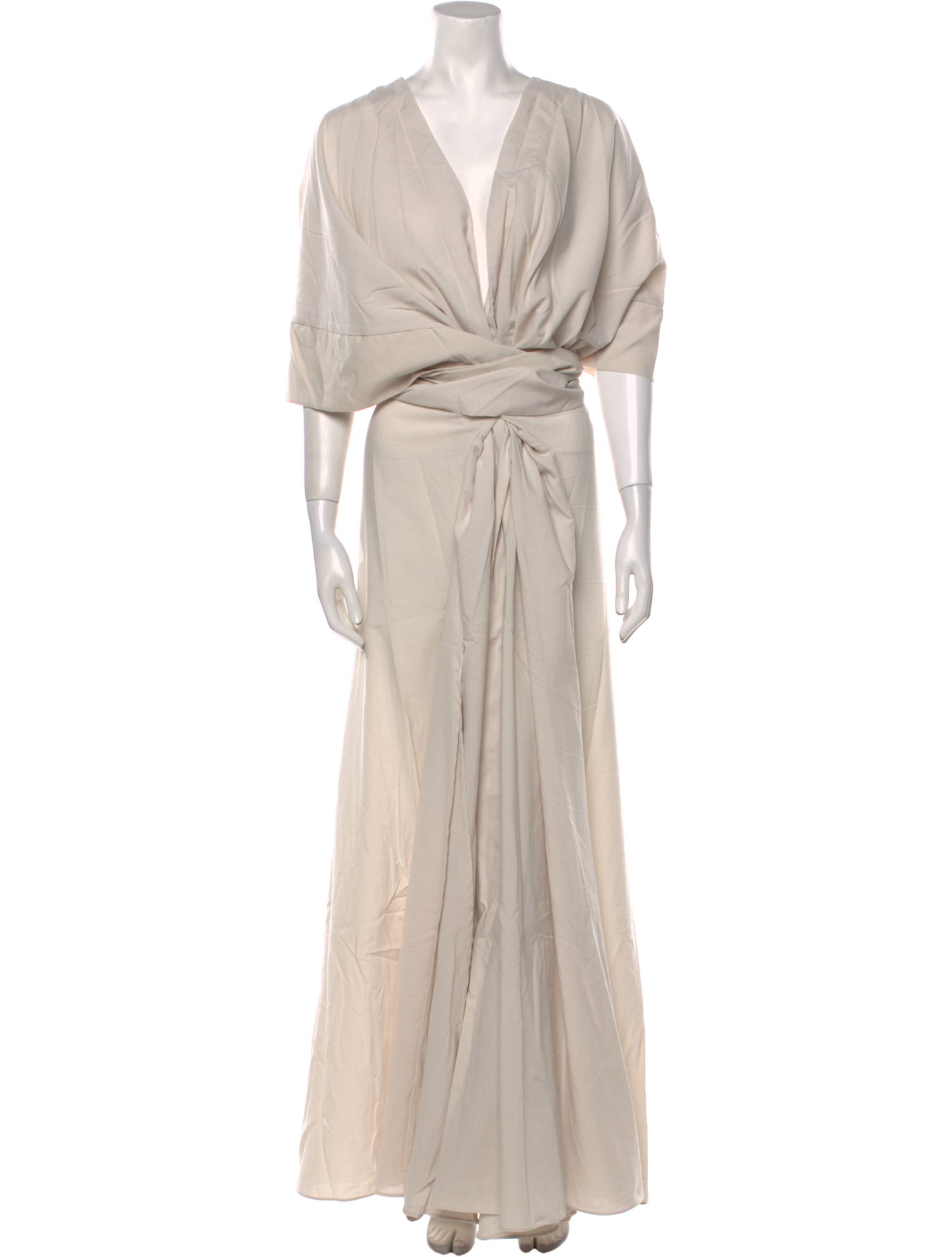 Andrea Iyamah V-Neck Long Dress w/ Tags