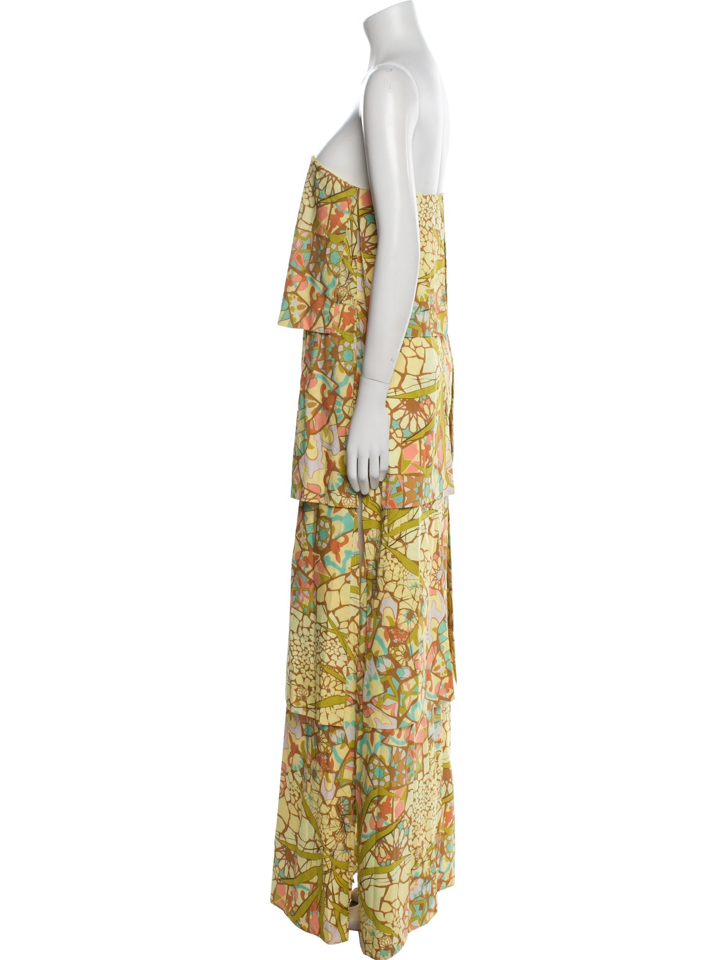 Andrea Iyamah Printed Long Dress w/ Tags