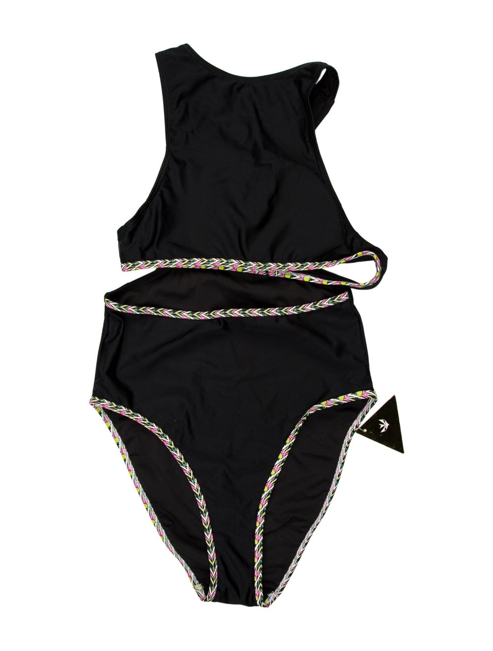 Andrea Iyamah Cutout Accent OnePiece w/ Tags Blue Swimwear, Clothing