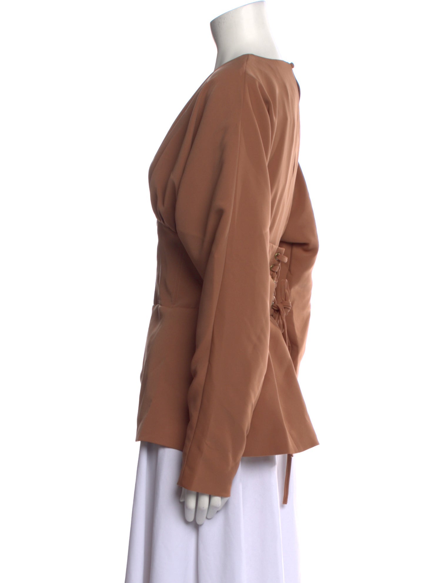 Andrea Iyamah Plunge Neckline Long Sleeve Tunic w/ Tags