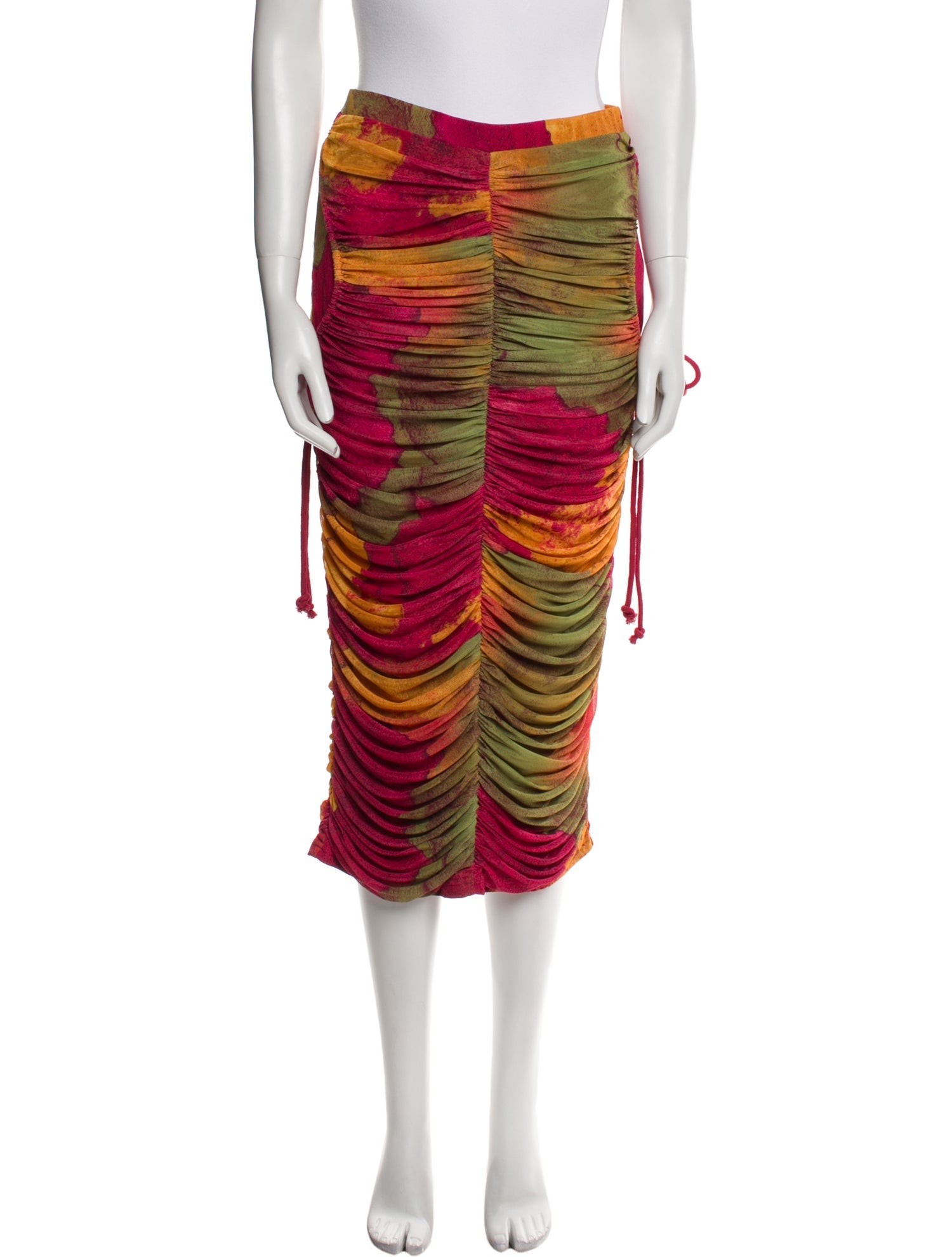 Andrea Iyamah Printed Midi Length Skirt w/ Tags