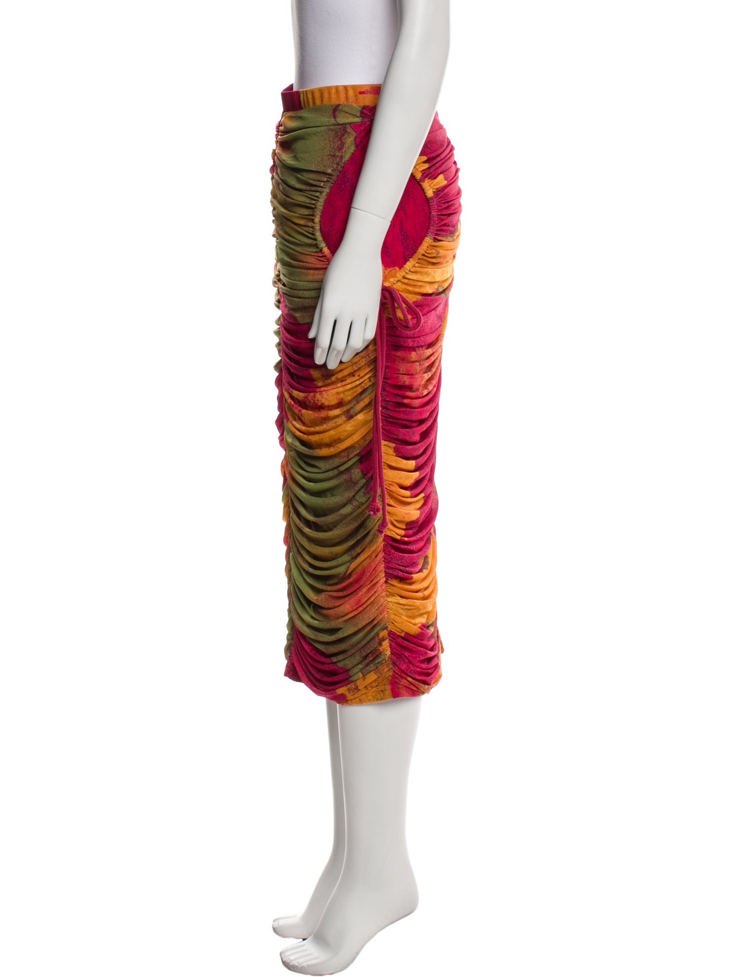 Andrea Iyamah Printed Midi Length Skirt w/ Tags