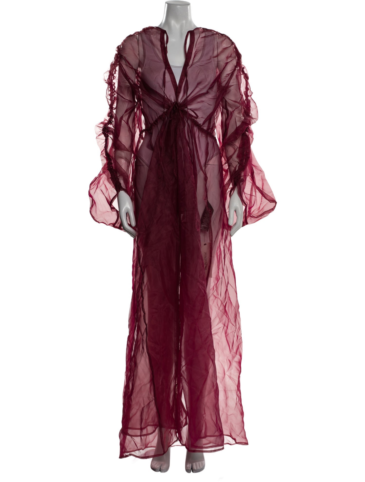 Andrea Iyamah V-Neck Long Dress