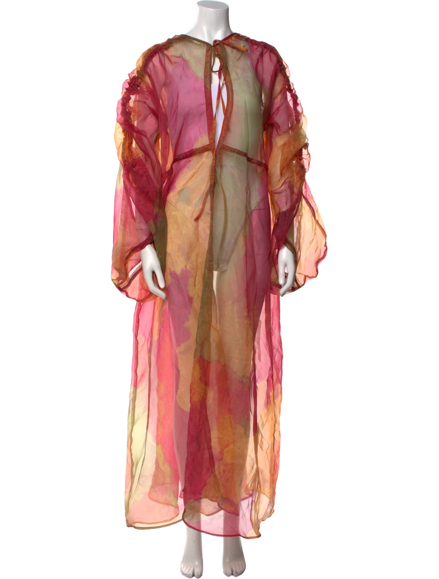 Andrea Iyamah Printed Long Dress