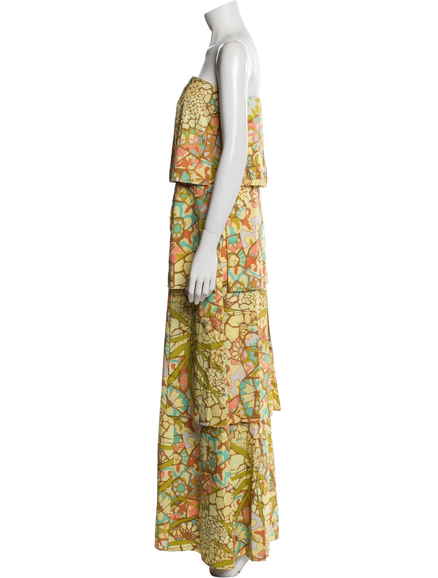 Andrea Iyamah Printed Long Dress w/ Tags