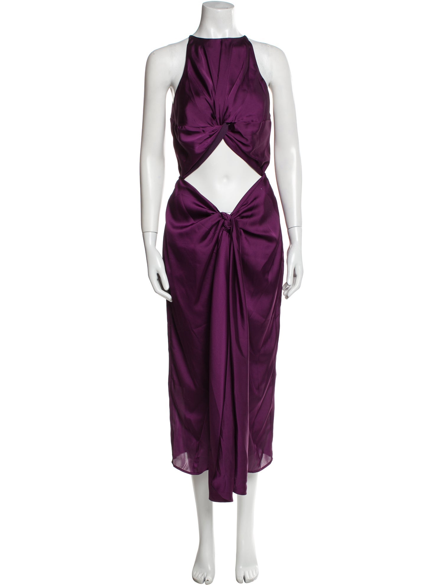 Andrea Iyamah Halterneck Long Dress