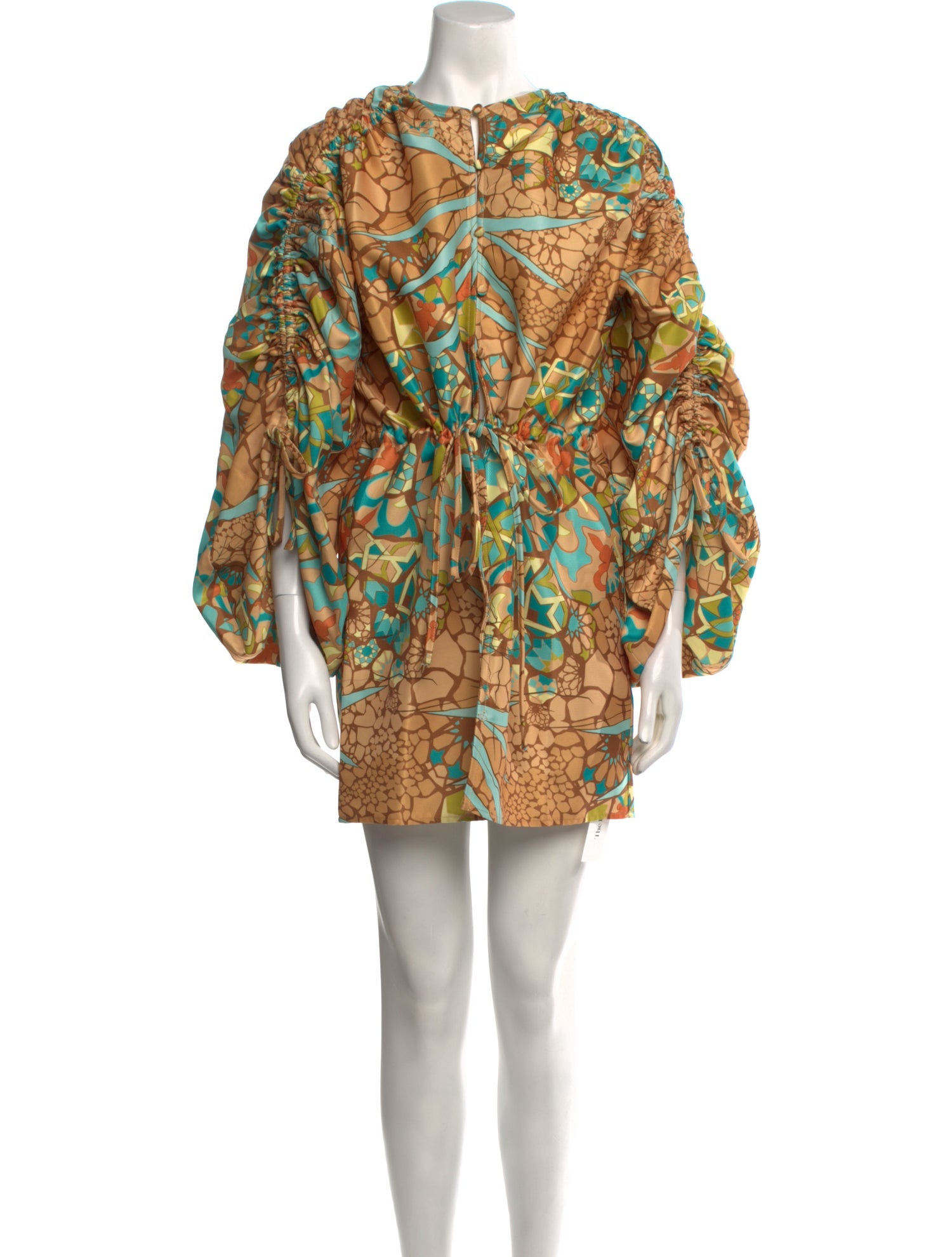 Andrea Iyamah Printed Mini Dress w/ Tags