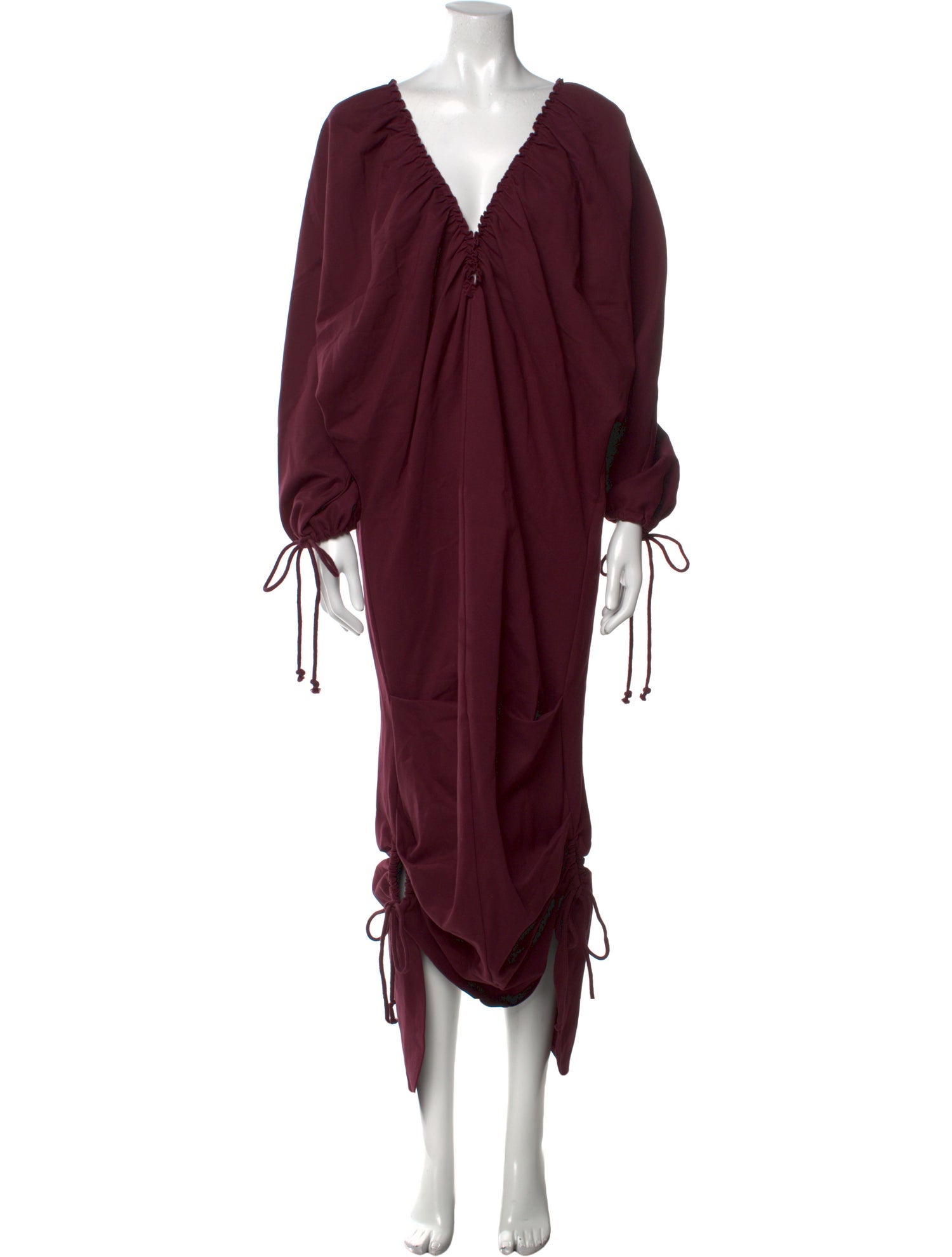 Andrea Iyamah V-Neck Midi Length Dress w/ Tags