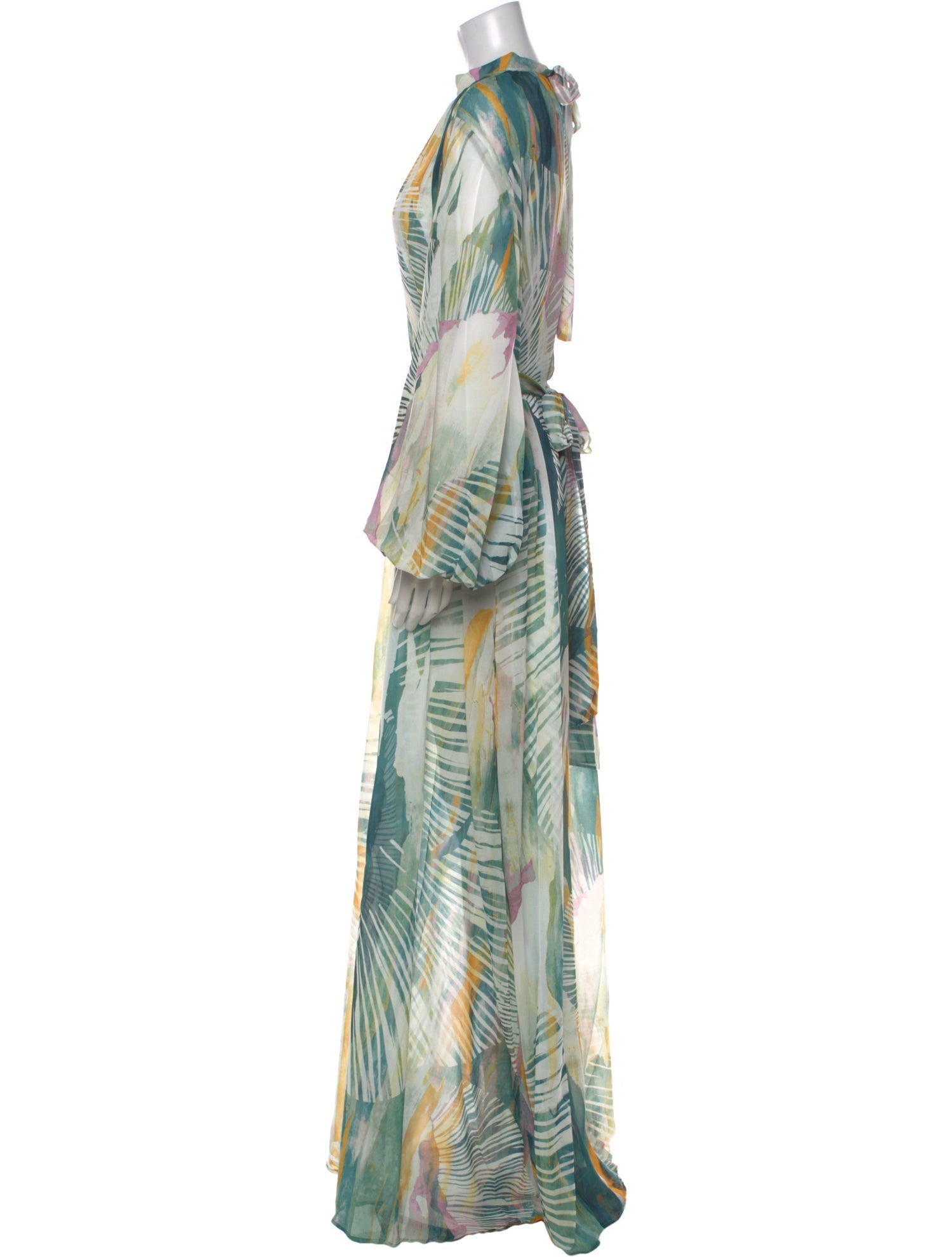 Andrea Iyamah Printed Long Dress w/ Tags