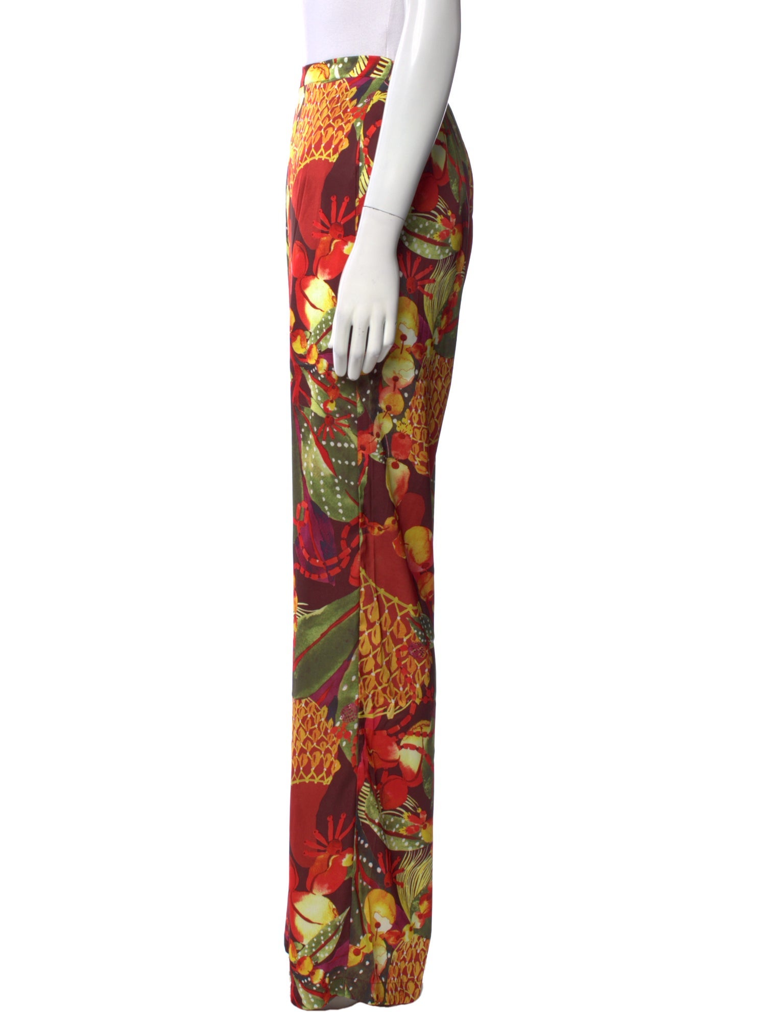 Andrea Iyamah Printed Wide Leg Pants w/ Tags