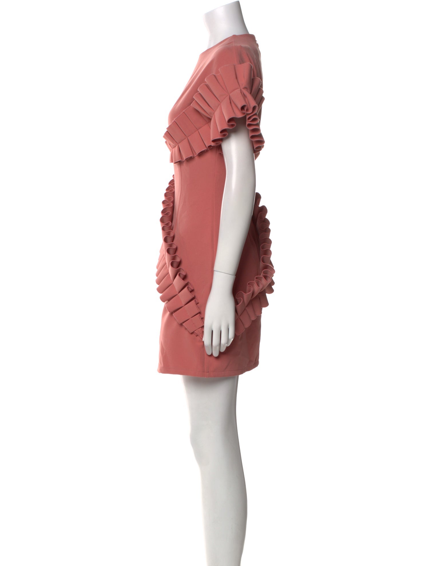 Andrea Iyamah Crew Neck Mini Dress w/ Tags