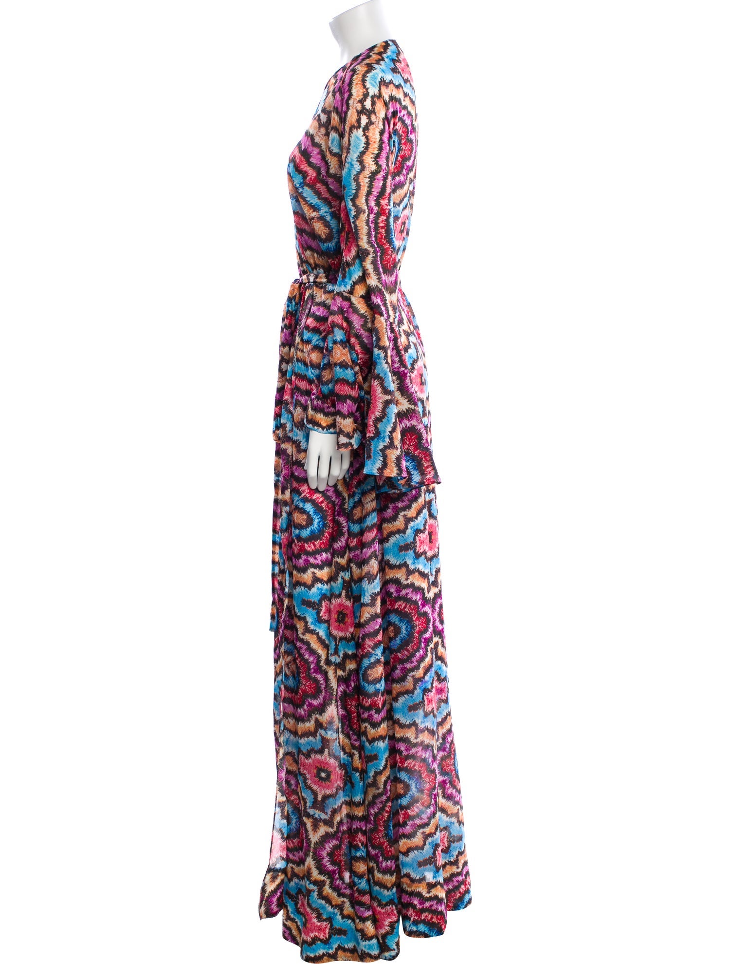 Andrea Iyamah Printed Robe