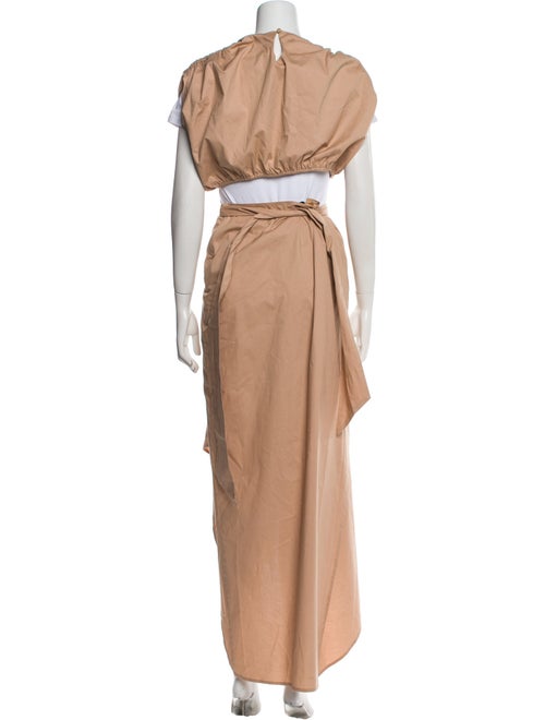 Andrea Iyamah Keyhole Accent Skirt Set