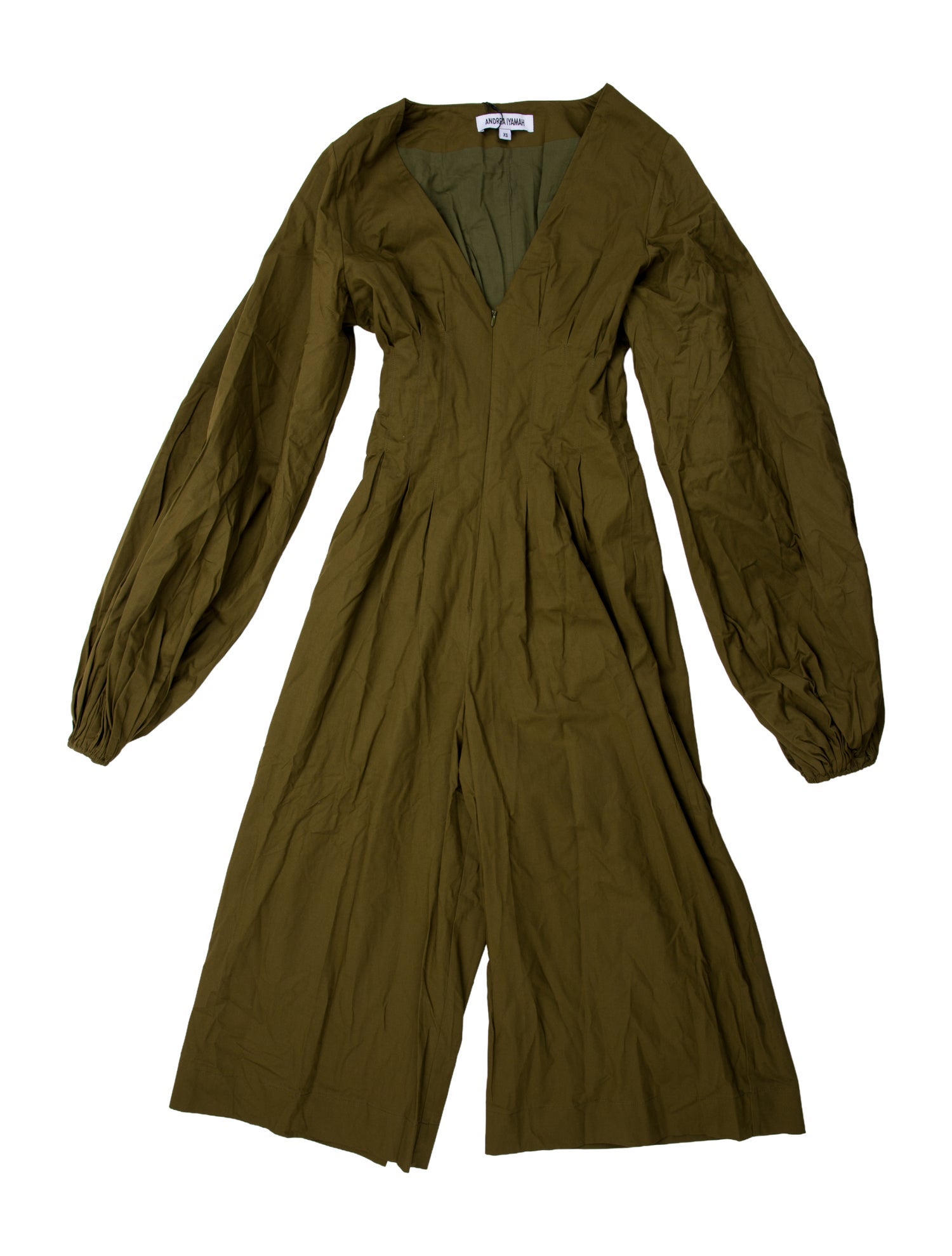 Andrea Iyamah V-Neck Jumpsuit