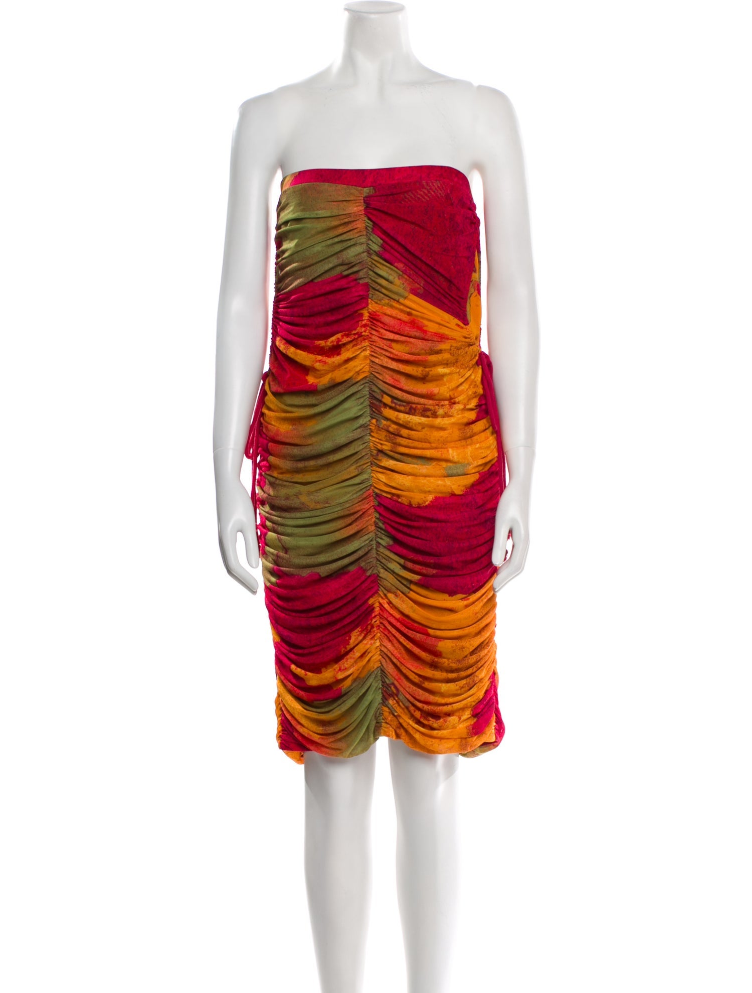 Andrea Iyamah Printed Mini Dress