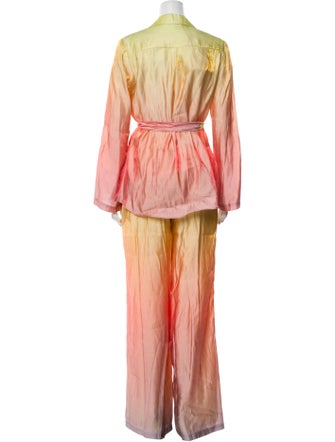 Andrea Iyamah Striped Pant Set