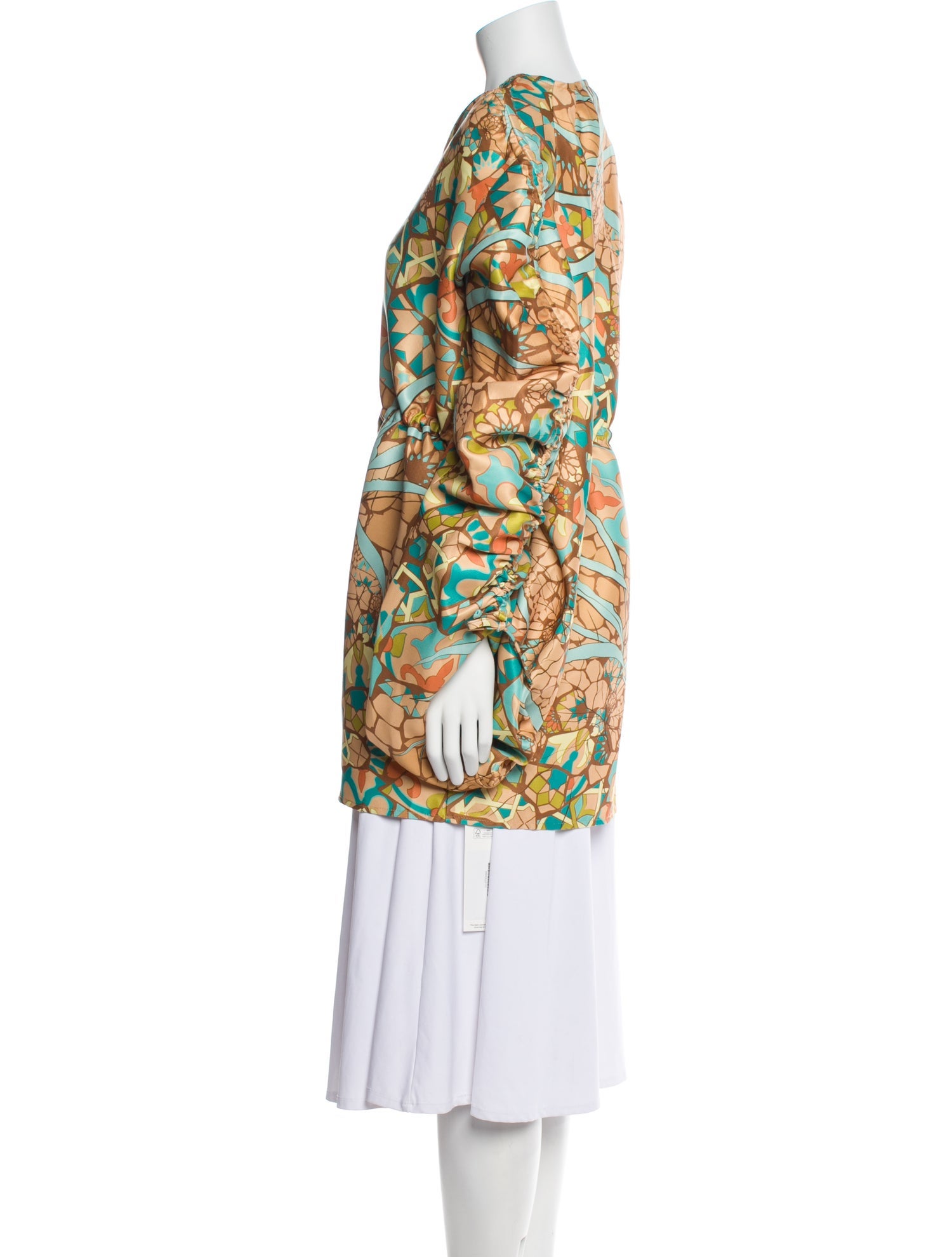 Andrea Iyamah Printed Coat