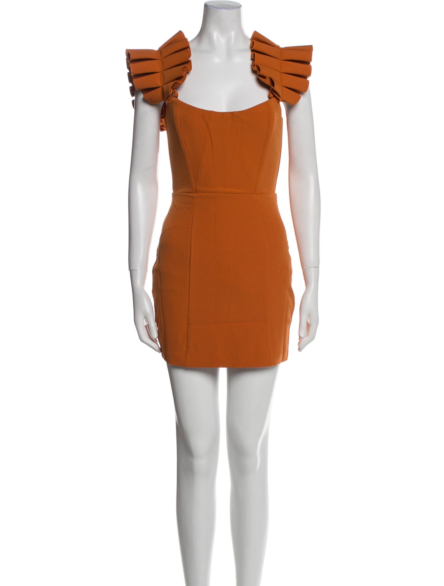 Andrea Iyamah Square Neckline Mini Dress w/ Tags