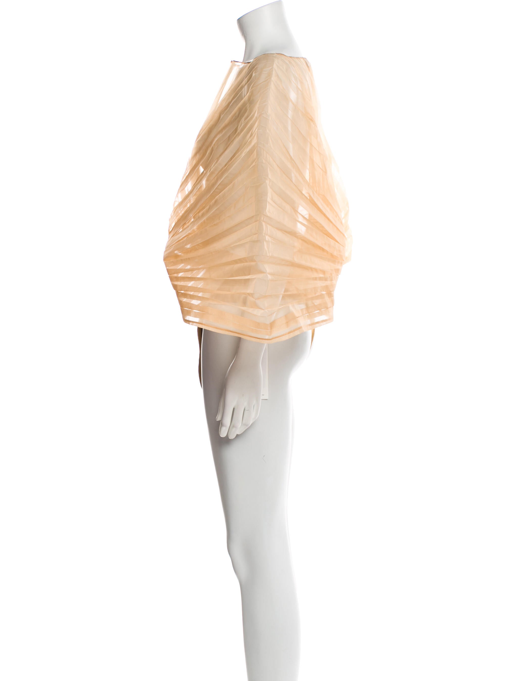 Andrea Iyamah Bateau Neckline Three-Quarter Sleeve Bodysuit