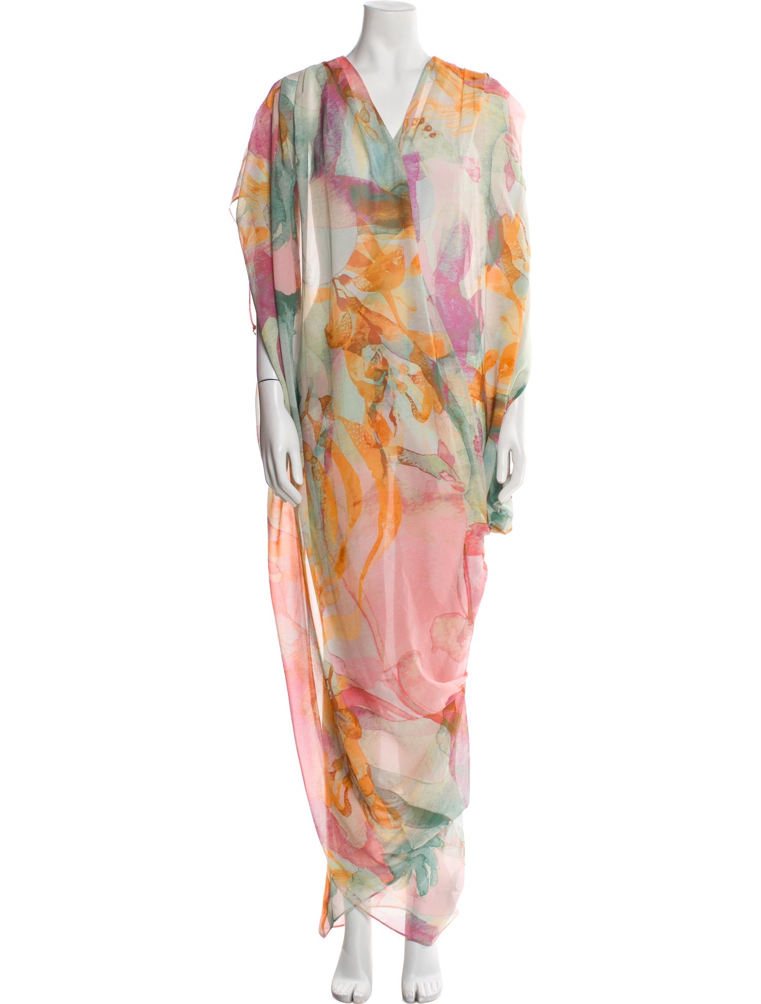 Andrea Iyamah Printed Nightgown
