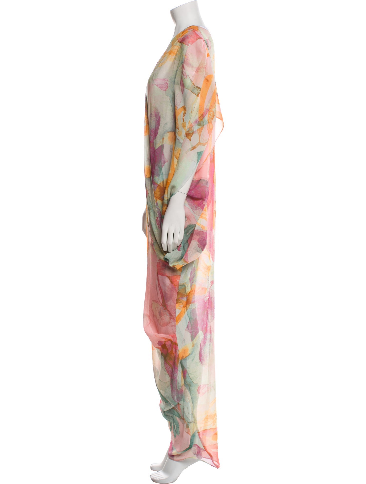 Andrea Iyamah Printed Nightgown